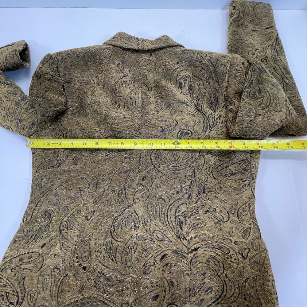 NWT Grace Elements Buckingham Blazer Jacket Paisl… - image 11